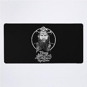 Chris Stapleton ( white ) Desk Mat