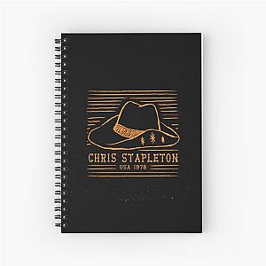 Chris Stapleton USA 1978 Music D44 Spiral Notebook