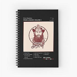 Chris Stapleton - From A Room: Volume 1 Tracklist Album Spiral Notebook