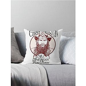 chris stapleton tour 2019 all american Throw Pillow