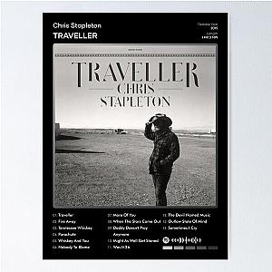 Chris Stapleton - Traveller Tracklist Album Poster