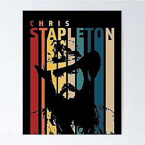 Chris Stapleton Retro Vintage T-Shirt Poster