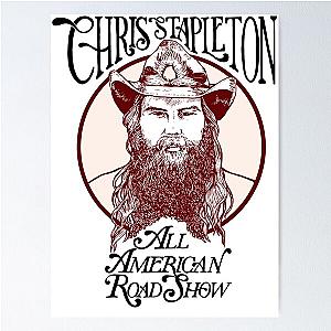 chris stapleton tour 2019 all american Poster