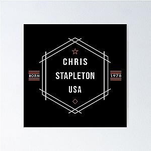 Chris Stapleton USA 1978 Music D12 Poster