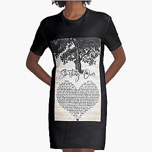 Chris Stapleton – Starting Over Lyrics Graphic T-Shirt Dress