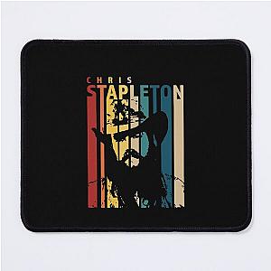 Chris Stapleton Retro Vintage T-Shirt Mouse Pad