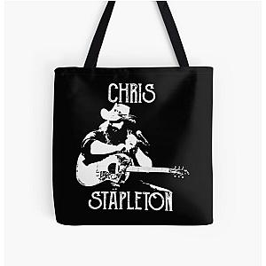 Chris Stapleton Texas All Over Print Tote Bag