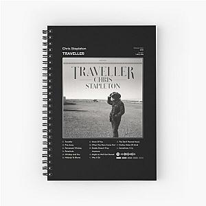 Chris Stapleton - Traveller Tracklist Album Spiral Notebook