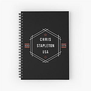 Chris Stapleton USA 1978 Music D12 Spiral Notebook