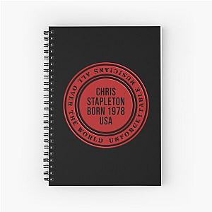 Chris Stapleton USA 1978 Music D50 Spiral Notebook