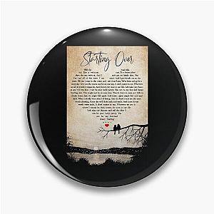 Starting Over Lyrics Chris Stapleton - Couple Bird Sunset Pin