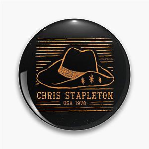 Chris Stapleton USA 1978 Music D44 Pin