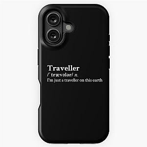 Chris Stapleton Aesthetic Quote Country Lyrics Black iPhone Tough Case