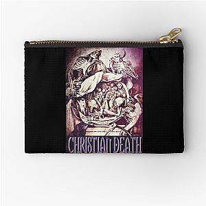 Christian Death Zipper Pouch