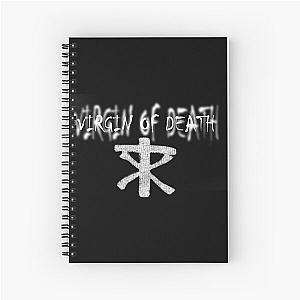 Virgin of Death (White) - Christian Death Inspired Spiral Notebook