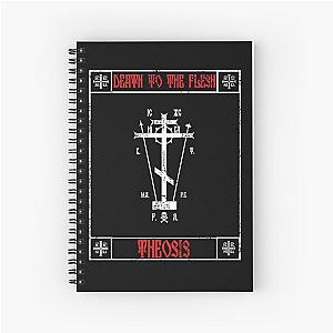 Eastern Orthodox Christian Death To The Flesh Clothing Line Spiral Notebook