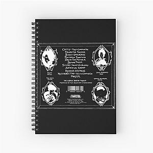 Christian Death - Only Theatre of Pain Album Credits (White) Spiral Notebook