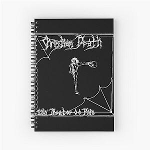 Christian Death - Only Theatre of Pain Album Artwork (White) Spiral Notebook