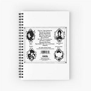 Christian Death - Only Theatre of Pain Album Credits (Black) Spiral Notebook