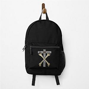 Christian Death Cross and Bones Backpack