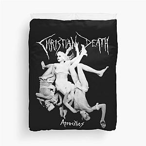 Christian Death : Atrocities Duvet Cover