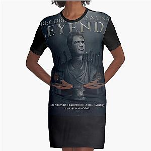 Christian Nodal - Recordando a Una Leyenda 2021 Graphic T-Shirt Dress