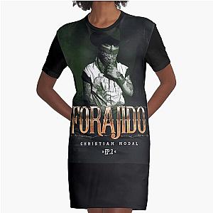 Christian Nodal Forajido 2 2023 Graphic T Shirt Dress