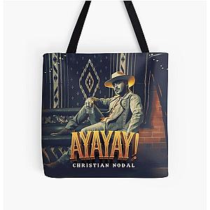 Christian Nodal AYAYAY album 2020 All Over Print Tote Bag