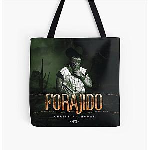 Christian Nodal Forajido 2 album 2023 All Over Print Tote Bag