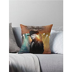 Christian Nodal Asmara Throw Pillow