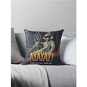 Christian Nodal AYAYAY album 2020 Throw Pillow