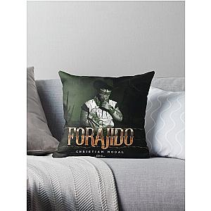 Christian Nodal Forajido 2 album 2023 Throw Pillow