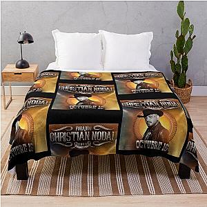Christian Nodal tour 2022 Throw Blanket