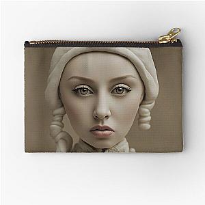 Almost monochrome Christina Aguilera Zipper Pouch