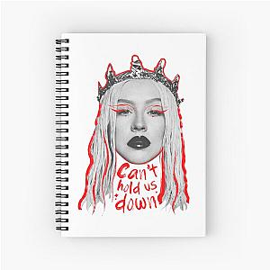 Limited Christina Aguilera T-Shirt Spiral Notebook