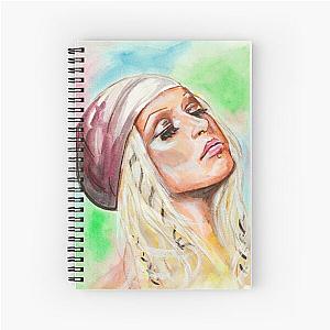 Christina Aguilera Spiral Notebook