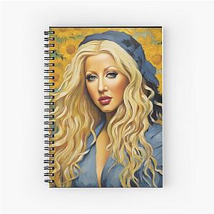 Christina Aguilera  Spiral Notebook