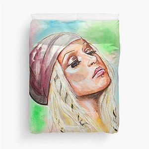 Christina Aguilera Duvet Cover