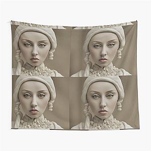 Almost monochrome Christina Aguilera Tapestry