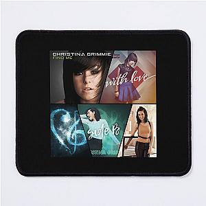 Christina Grimmie All Album Covers Mouse Pad