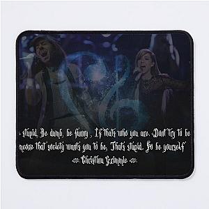 Christina Grimmie "be your self" Mouse Pad