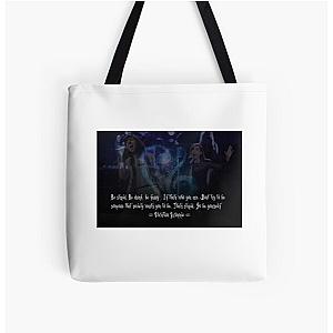 Christina Grimmie "be your self" All Over Print Tote Bag