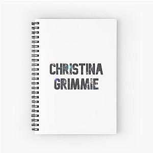 Christina Grimmie Spiral Notebook