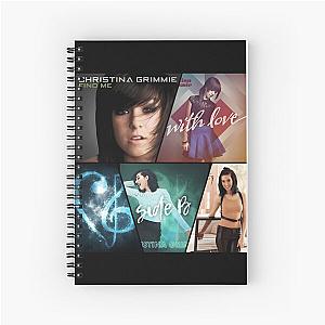 Christina Grimmie All Album Covers Spiral Notebook