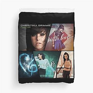 Christina Grimmie All Album Covers Duvet Cover