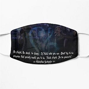 Christina Grimmie "be your self" Flat Mask