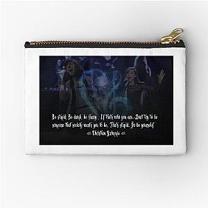 Christina Grimmie "be your self" Zipper Pouch