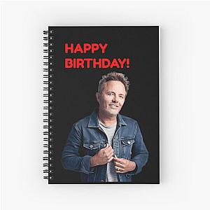 Holy Roar Happy Birthday Chris Tomlin Spiral Notebook