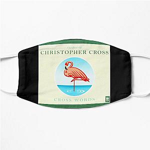 Cross words very best of christopher cross Flat Mask