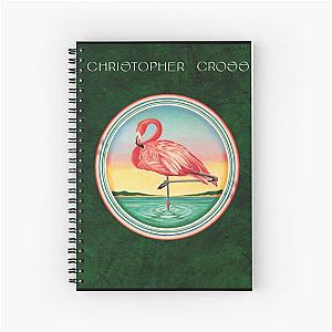 Christopher cross cover Spiral Notebook